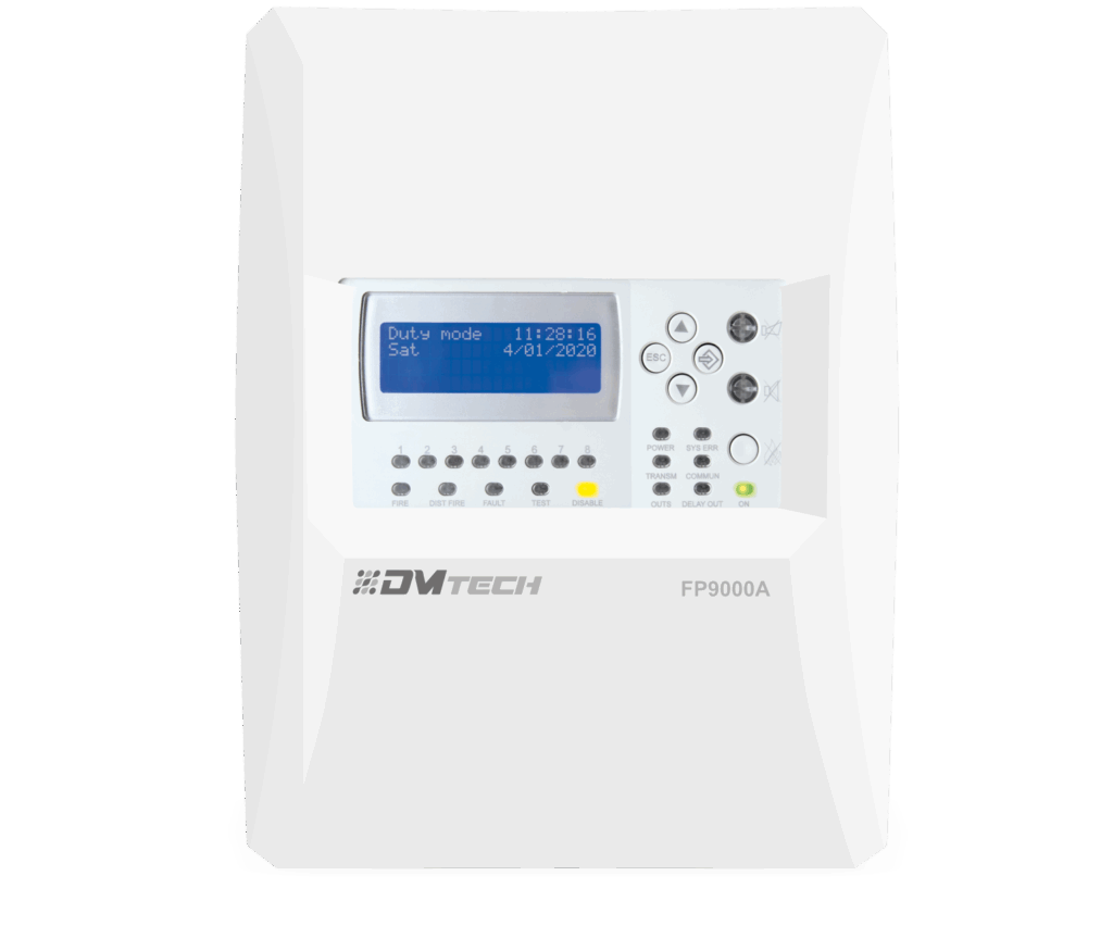 fp9000a 1 addressable fire control pannel plastic box